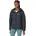 Down Hoodie Jacke Größe L schwarz