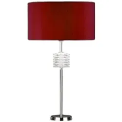 Designer Tischleuchte DOMUS- rot