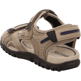 GEOX Uomo Strada Sandalen Sand / Navy 41