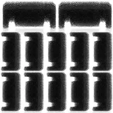 12 Stück Schwammfilter Katzenbrunnen Katze Trinkbrunnen Schwamm Schaum Filter, Haustierbrunnenfilter Cat Fountain Sponge Schaumstofffilter für Haustier Katze Brunnen