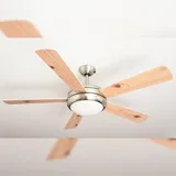AireRyder Ursa Deckenventilator mit Beleuchtung 132 cm Weiß/Kiefer