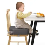 Sitzerhöhung Stuhl Kind, PU Waschbarer Stuhlerhöhung Kinder, Sitzerhöhung Auto Kinder, Rutschfester Sitzerhöhung Für Küchen Stuhl, Booster Seat Dining Chair