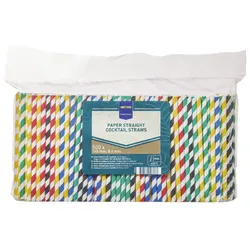 METRO Professional Trinkhalm, Papier, 14.5 cm, farbig, 500 Stück