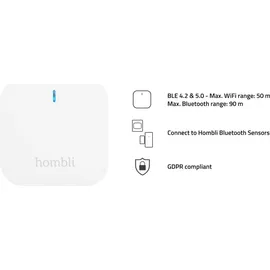 Hombli HBSB-0100, Netzwerkbrücke, WLAN, Schwarz