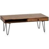 Wohnling Couchtisch Massivholz sheesham 110,0 x 60,0 x 40,0 cm