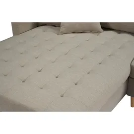 VCM Marino Deluxe Chaiselongsofa sandfarben