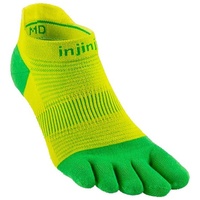 Injinji Unisex Run Lightweight No-Show grün