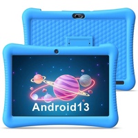 EagleSoar Tablet (10,1", 32 GB, Android 13, Kinder Tablet Quad Core, WiFi, 6000 mAh, Kindersicherung Augenschutz) blau