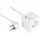 Kabelmeister USB-Steckdose 5 m Weiß 3 St.