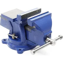 Wiltec Schraubstock Metall 100 mm grau
