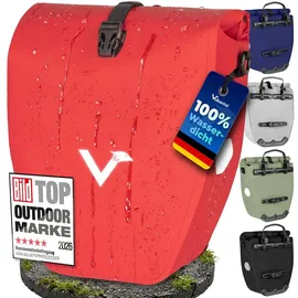 Valkental ValkBasic 20 Gepäckträgertasche rot