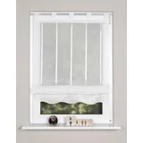 HOME WOHNIDEEN Raffrollo HEINE HOME Gr. 2, beige (natur), B:100cm H:140cm, Raffrollos