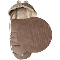 Kaiser HAU KEA Fleece Fußsack Caribou, Braun