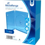 MediaRange Blu-Ray-Boxen 5er-Pack blau