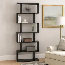 Hti-Living Thekla Raumteiler 70 x 23,5 x 189 cm Schwarz