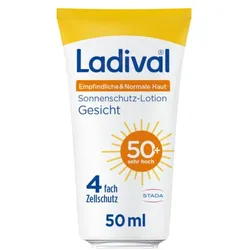 Ladival Empfindliche & Normale Haut Sonnenschutz-Lotion Gesicht LSF 50+ 50 ml Lotion
