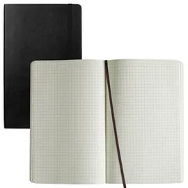 Moleskine Notizbuch A5 kariert Schwarz