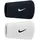 Nike Swoosh Classic Doublewide Schweißbänder 036 - black/white/black