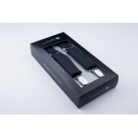 UNA Hosenträger Hosenträger - Classic 2,5x130 schwarz