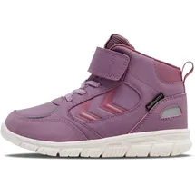 hummel X-Light 2.0 hummelTEX Mid-Top Sneaker wasserabweisend Kinder 3188 very grape 39