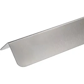 MS Beschläge Kantenschutzprofil Eckschutzwinkel Edelstahl V2A Matt Gebürstet 40mm x 40mm
