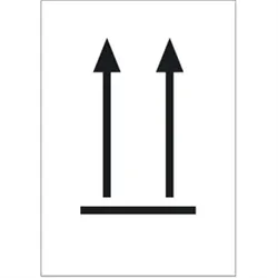 Symbol Oben!, Papier, 74x105 mm, 1000 Stück/Rolle