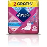 nuvenia – saugfähig, Ultra dünn Deo Fresh Duft mit Flügel – 14 Damenbinden