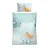 biberna Bettwäsche Prinzessin Einhorn ciel 100 x 135 cm + 40 x 60 cm