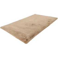 Badematte KAYOOM "Rabbit", beige, H:22mm, Polyester, Badematten, weiche Kaninchenfell Haptik, Badezimmer, Kinderzimmer, Schlafzimmer