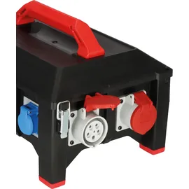 Brennenstuhl Professional Gummi-Baustromverteiler BSV 5-32A FI Typ B 2m H07RN-F 5G6,0 1xCEE32A+2x16A,6x230V