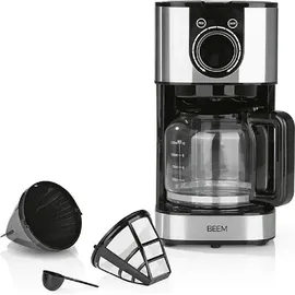 BEEM Fresh Aroma Filterkaffeemaschine Glaskanne schwarz