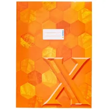 Herma Heftumschlag X orange Karton DIN A4, 1 St.