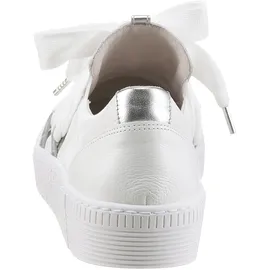 Gabor Slip-On Sneaker Damen Silber/Weiß 36