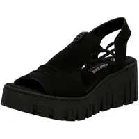 Rieker Keilsandaletten Damen Schwarz 40