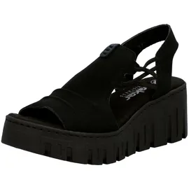 Rieker Keilsandaletten Damen Schwarz 40