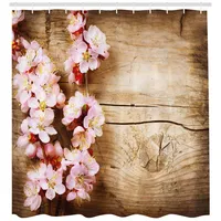 ABAKUHAUS Duschvorhang Spring Blossom Orchard 175 x 240 cm