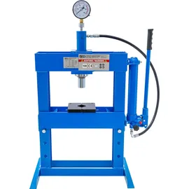 BGS Werkstattpresse Metall 10 t blau