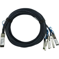 BlueOptics Q28-4S28-DAC-3M-IA-BL InfiniBand/fibre optic cable QSFP28 4xSFP28 Schwarz