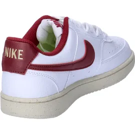 Nike Court Vision Low Next Nature Damen White/Muslin/Metallic Gold Star/Team Red 41