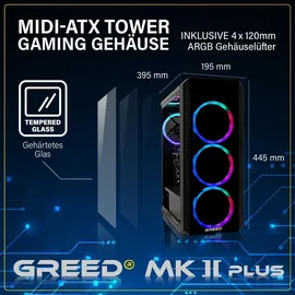 Greed MK2 Plus 2023 32 GB RAM 1 TB SSD AMD Ryzen 7 5700X 4,6 GHz Windows 11