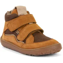 Froddo Barfußschuh FRODDO "BAREFOOT TEX WOOL", Kinder, Gr. 33, braun, Textil, Veloursleder, Schuhe Barfußschuh, Boots, Sneaker, Trekkingschuh mit TEX-Membrane