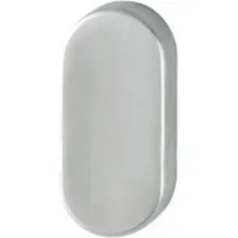 HOPPE FH-Schlüsselrosette FS-E55S, oval Blind Edelstahl matt
