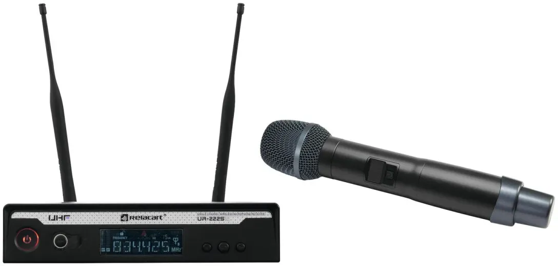 RELACART Set UR-222S Kondensator Handmikrofon