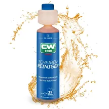 Dr. Wack Scheibenreiniger 250 ml - Konzentrat mit Antikalk-Formel - Reiniger für Scheinwerfer- & Scheibenwaschanlagen - Hohe Ergiebigkeit für 25 l Flüssigkeit - Hochwertige Autopflege