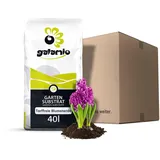 GALAMIO Torffreie Blumenerde Erde Universalerde Pflanzerde Beet Balkon Premium Kultur Substrat 40l Sack / 1 Karton Paligo