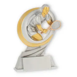 Pokal Tennisspieler Resinfigur 17,5cm