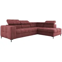 XXL Ecksofa Couch mit Schlaffunktion, Schlafsessel mit Bettfunktion L Form, Big Sofa, Schlafsofa mit Bettkasten, Ecksofa mit Schlaffunktion 280 cm breit, Sofa mit Schlaffunktion (Rechts, Vogue 8)