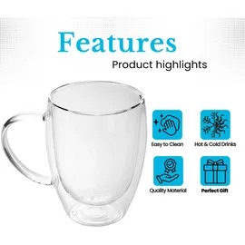 Intirilife Thermoglas 0,25 l 2 St.