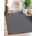 Teppich THE CARPET grau anthrazit B 80cm H 5mm L 150cm Polypropylen Teppiche Teppich Teppich robust