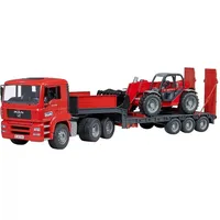 Bruder MAN TGA Tieflader und Manitou Teleskoplader MLT 633